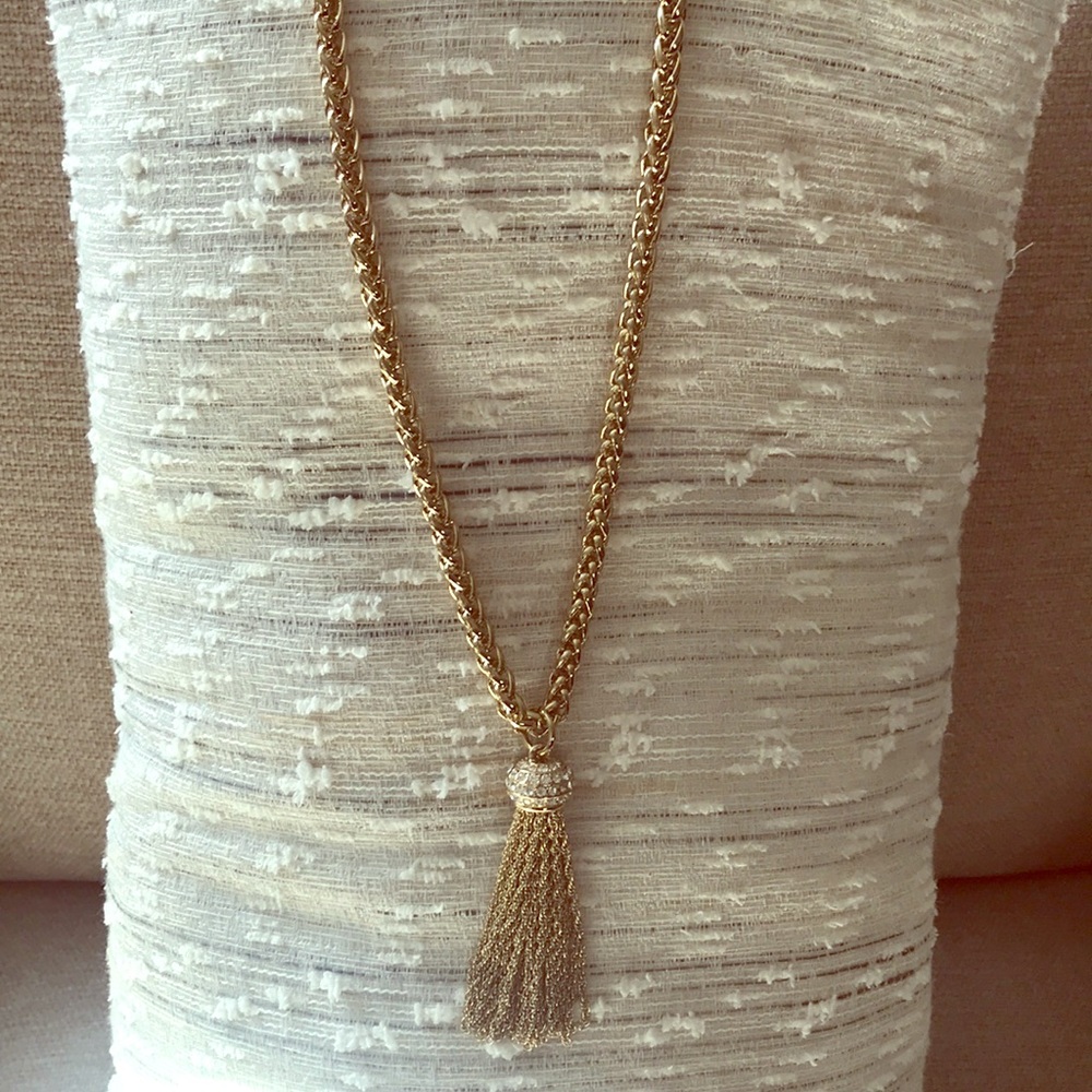 Long Tassel Necklace